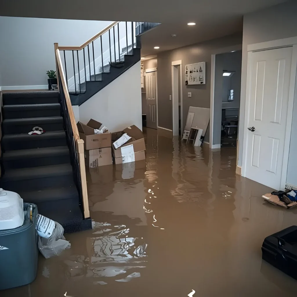 Santa Fe, NM Flood Damage